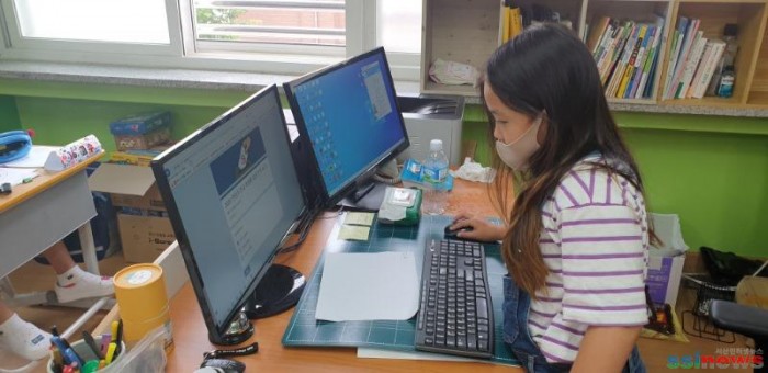 언암초등학교, 온라인 투표로 실시된 전교학생회 임원선거-2.jpg