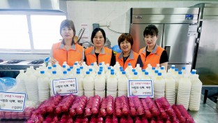 태안군자원봉사센터, 어르신 위한 ‘사랑의 달걀․식혜’ 봉사!
